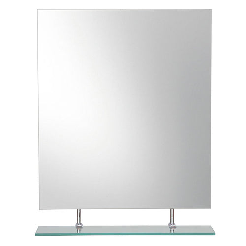 Mirror with Hanging Bottom Shelf M00147V