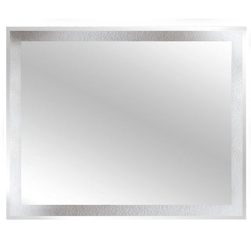 Faux Cloud Relief Framed Mirror M00315