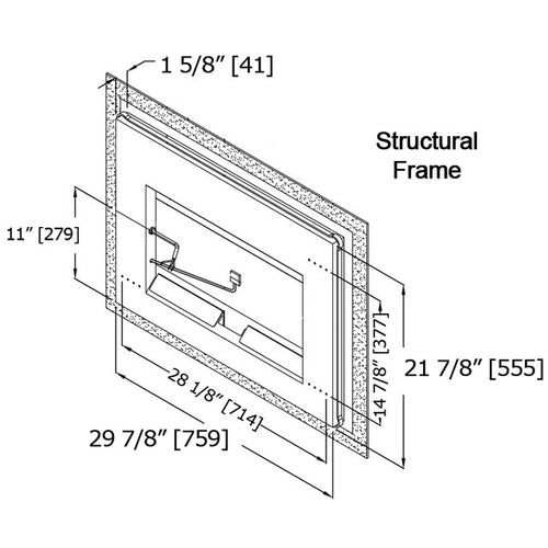 Halo Perimeter LED Mirror M03628LA