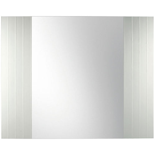 Mirror with Parallel and Graded Etched Frame M22005