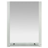 Parallel Frosted Mirror with Shelf M31005