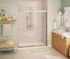 Aura Sliding Shower Door 55-59 x 71 in. 8 mm
