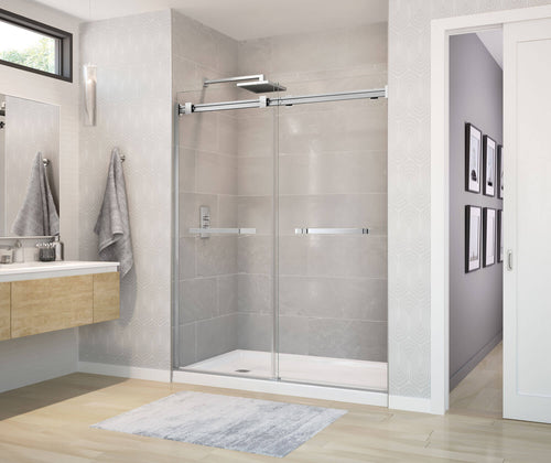 Duel Sliding Shower Door 56-58 ½ x 70 ½-74 in. 8 mm