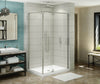 ModulR Pivot Shower Door Corner 48 x 34 x 78 in. 8 mm