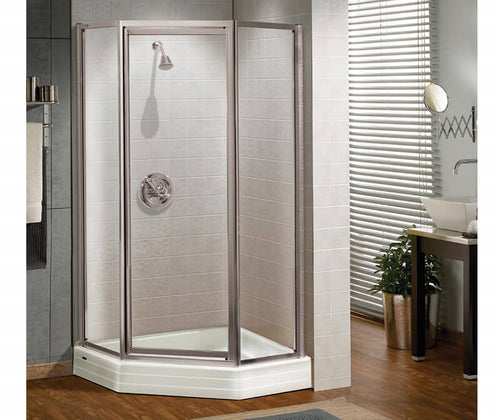 Silhouette Neo-angle Pivot Shower 36 x 36 x 70 in.