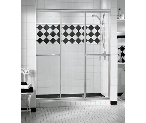 Triple Plus Sliding Shower Door 57½ -59 ½ x 71 in.