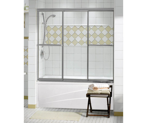 Triple Plus Sliding Tub Door 57 ½-59 ½ x 56 in.