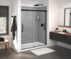Inverto Sliding Shower Door 56-59 x 70 ½-74 in. 8mm