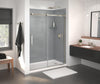 Inverto Sliding Shower Door 56-59 x 70 ½-74 in. 8mm