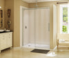Halo Sliding Shower Door 56 ½-59 x 78 ¾ in. 8 mm
