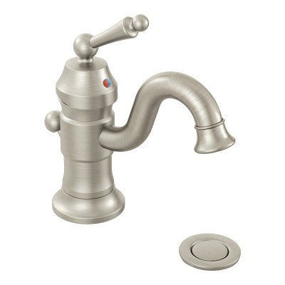Waterhill Chrome One-Handle High Arc Bathroom Faucet