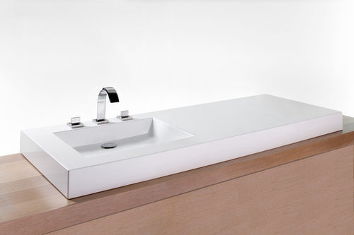 VC 60L Lavatory Sink Overflow finishes