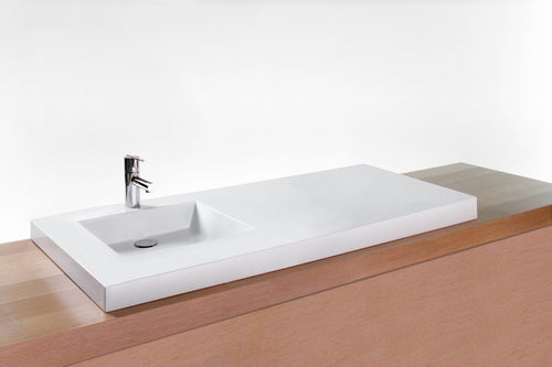 VCS 48L Lavatory Sink Overflow finishes