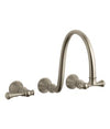 Kohler Revival® wall-mount lavatory faucet trim, valve not included