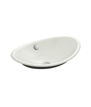 Kohler Iron Plains® Oval Wading Pool® Bathroom Sink | K-5403-P5-0