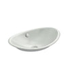 Kohler Iron Plains® Oval Wading Pool® Bathroom Sink | K-5403-W-0